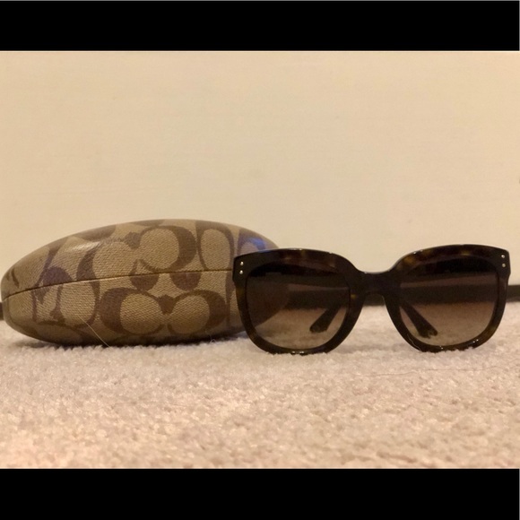Coach Casey Sunglasses in Tortoise